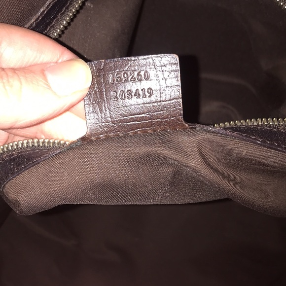 Authentic Gucci Sherry Line Shoulder Bag Tote 2 stripes - Picture 10 of 15